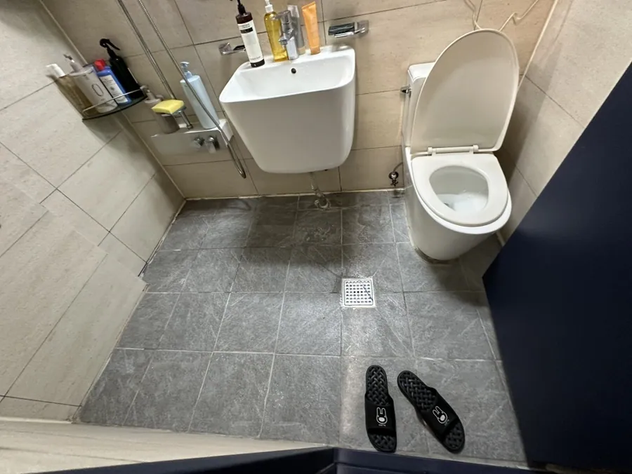 논슬립매트 시공 시공 전 사진