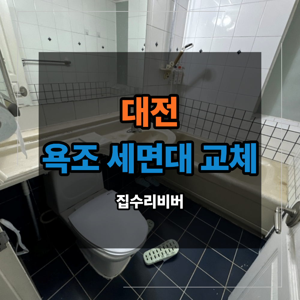 대전 누런 욕조 세면대 철거 교체 시공 업체 비용 판단 기준